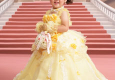 七五三の三歳のお祝い～ドレス♪