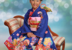 七歳☆お着物とドレスのお写真