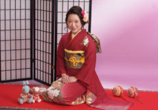 成人式お振袖前撮り♪