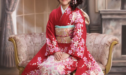 お振袖紹介ー♪